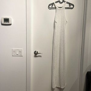 Lovely Day Crochet Cover-Up with side slits, White